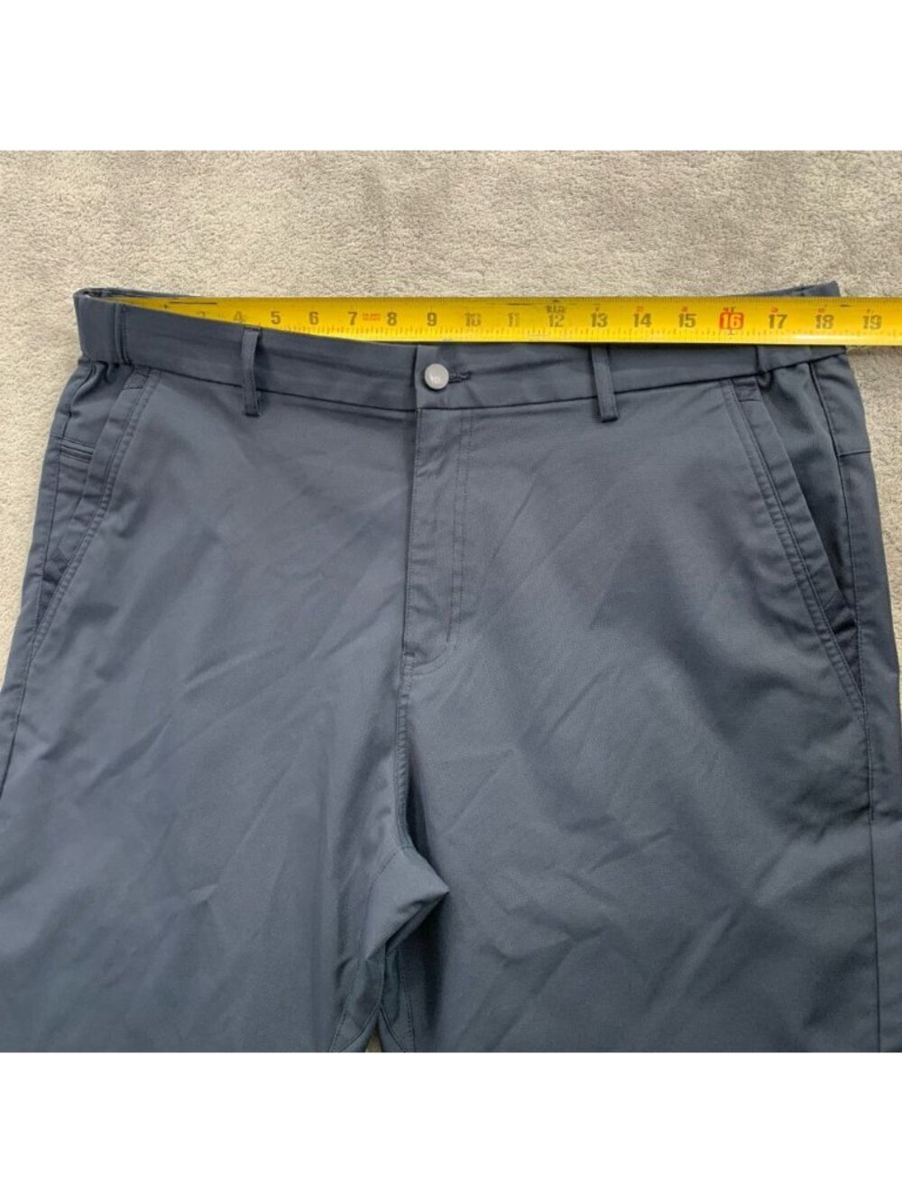 Jack Archer Pants Mens Fits 36x33” Deep Blue Jetsetter Chino Performance Golf - Picture 5 of 11